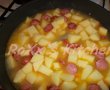 Mancare de cartofi cu carnati afumati-3