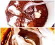 Brownies cu zmeură şi cremă de mentă-5