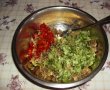 Salata de vinete, cu ardei copti-2