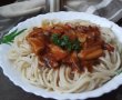 Spaghete cu sos de ciuperci-0