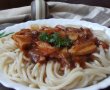 Spaghete cu sos de ciuperci-6