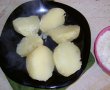 Cartofi fierti cu mujdei de usturoi-3