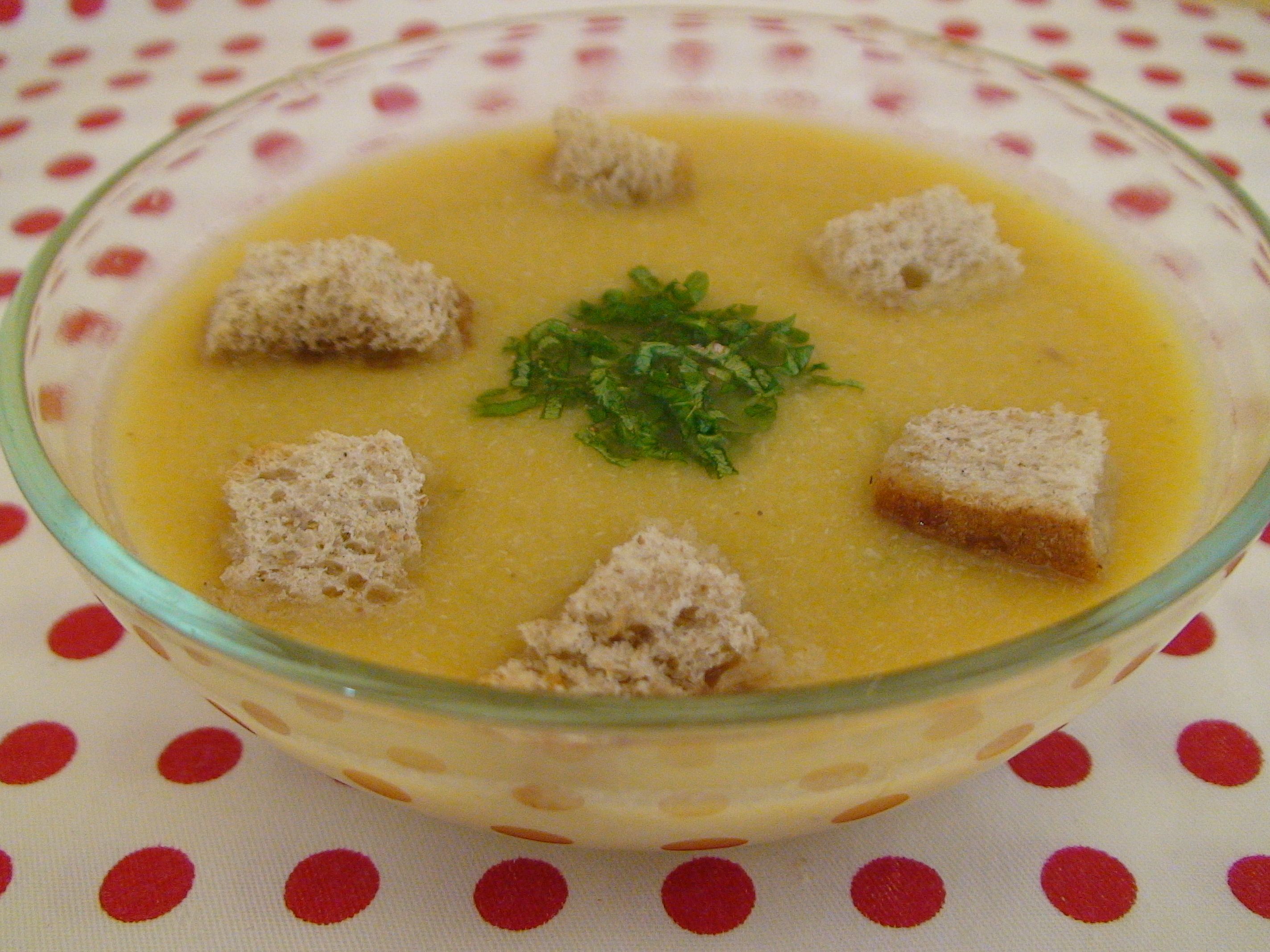 Supa - crema de pui cu legume