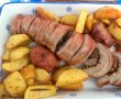 Rulada de porc cu carnat, si cartofi cu rozmarin-8