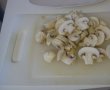 Piept de pui cu ciuperci champignons si ardei-3
