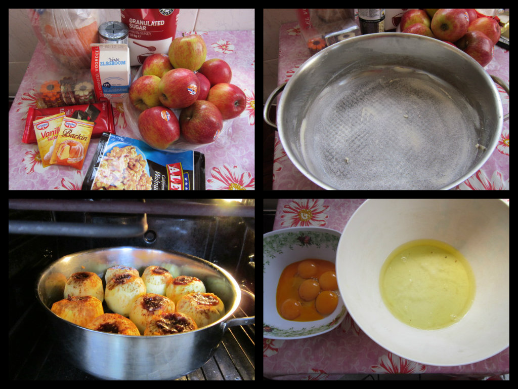 Tort de mere cu aroma de rom si scortisoara