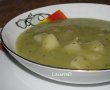 Supa de mazare si cartofi cu busuioc-3