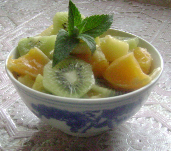 Salată rapidă de fructe