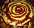 Cheesecake spiralat cu ciocolata-1