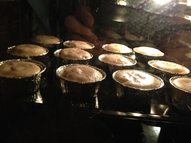 Muffins cu capsuni