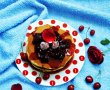 Pancakes cu jeleu de cirese-2