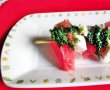 Aperitiv cu pepene verde, gorgonzola și pesto Panacris;)-2