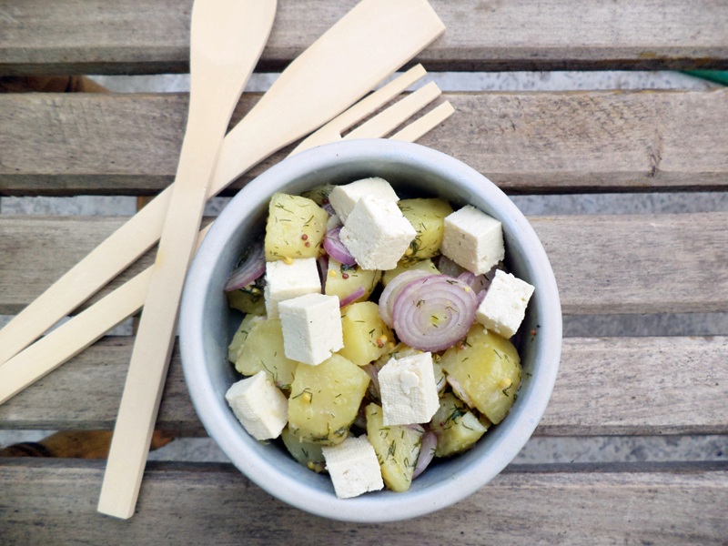 Salata de cartofi cu tofu