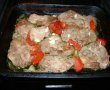 Friptura de porc cu legume si vin la cuptor-5