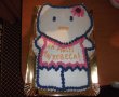 Hello Kitty - tort cu crema de vanilie si frisca-10