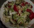 Salata de varza cu rosii si castraveti-3