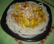 Spaghete cu legume si nuci-5