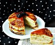 Tort Pancakes cu crema de vanilie si sirop de visine-0