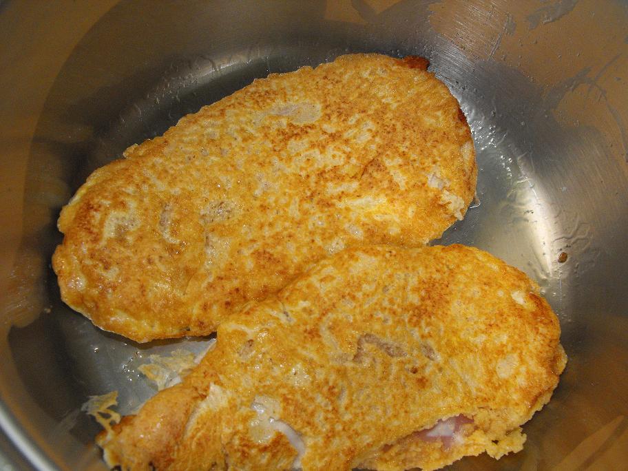 Chicken parmigiana in vas Zepter