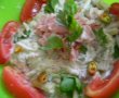 Salata de fasole verde cu maioneza si pesto-8