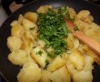Dorada la gratar cu cartofi natur si sos olandez-2