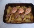Ciocanele de pui cu cartofi la cuptor-4