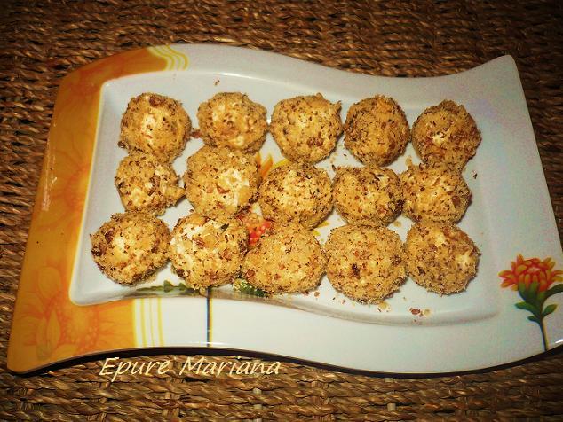 Cheese Balls with nuts