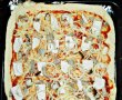 Pizza cu piept de pui-9