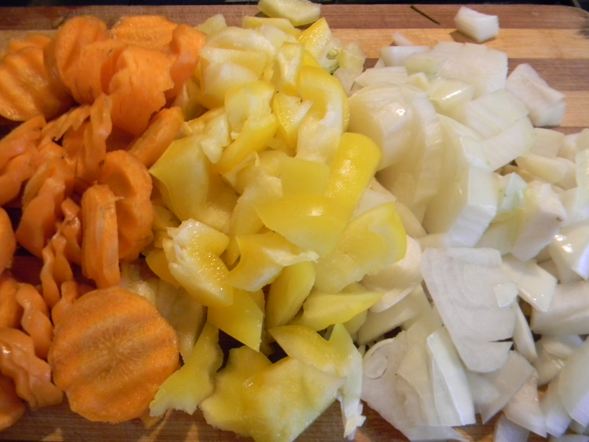 Ciorba de cartofi cu gulii si afumatura