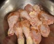 Ciocanele de pui cu mujdei de usturoi si mamaliguta-0