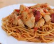 Spaghetti cu piept de pui-4
