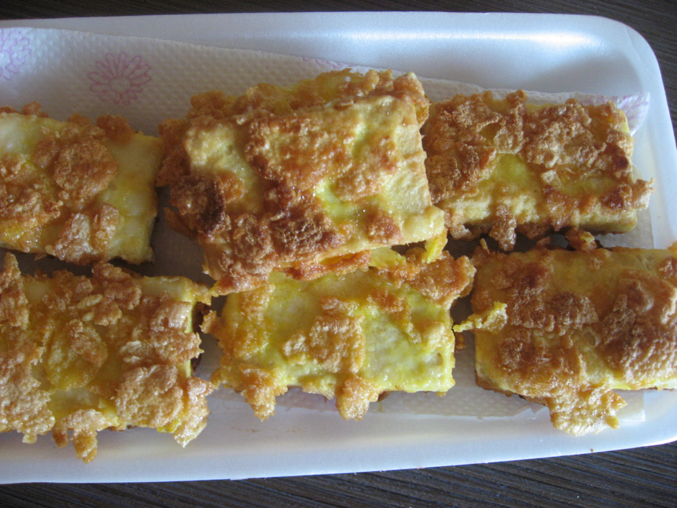 Tofu in crusta crocanta