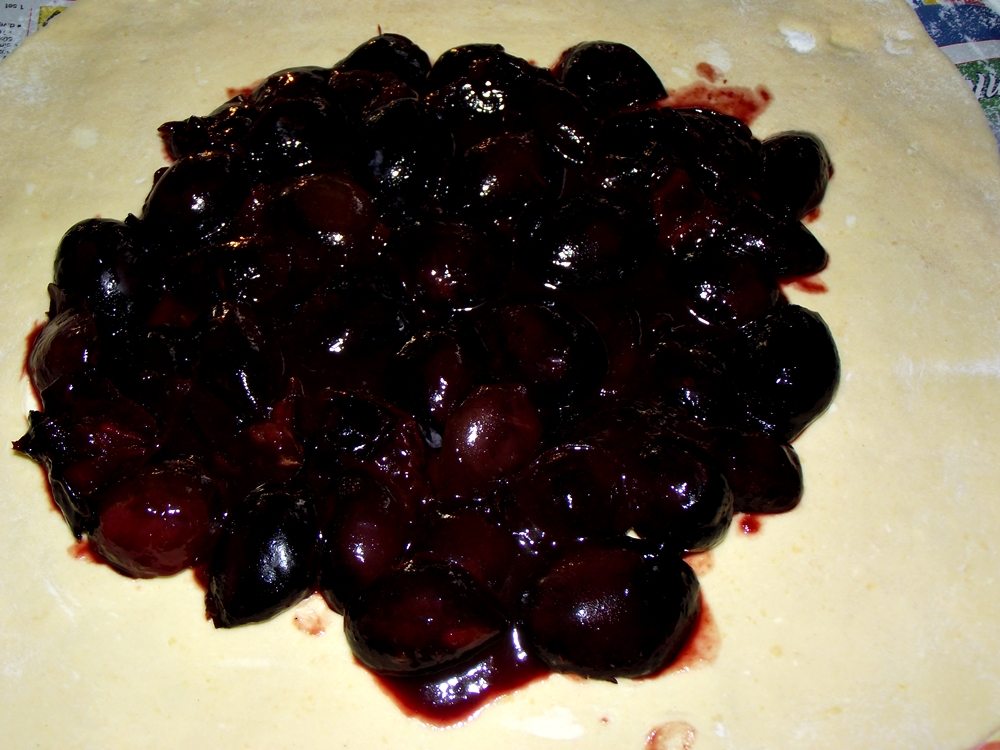 Tarta rustica cu prune