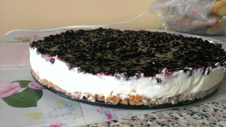 Cheesecake cu afine