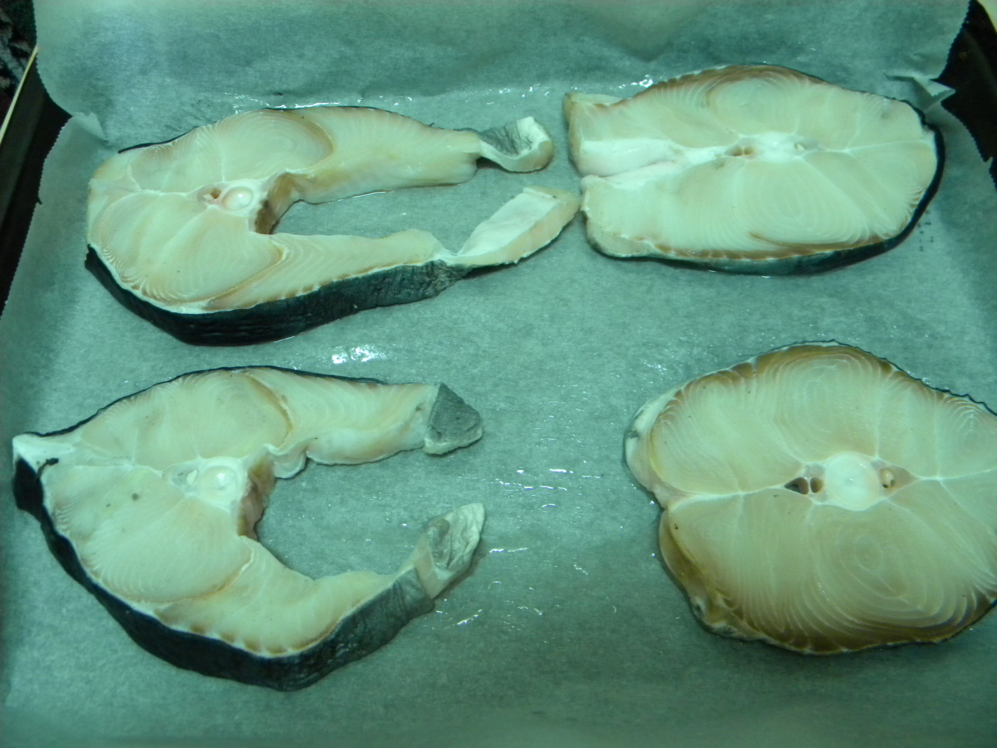 Rondele de rechin in crusta de mustar