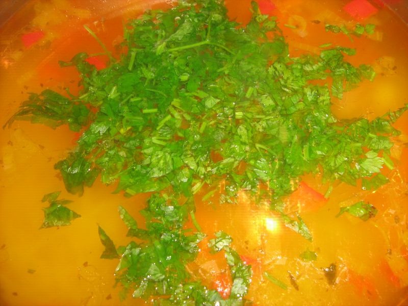 Supa cu tagliolini