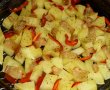Omleta cu cartofi si afumatura, la cuptor-6