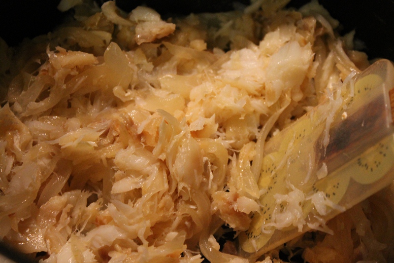 Cod cu ceapa, cartofi si ou (Bacalhau à Brás)