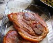 Jambon de porc suculent cu garnitura de fasole verde aromata-2