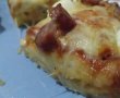 Pizza cu carnaciori si miez de lapte-6