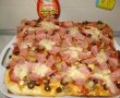 Pizza cu sunca presata si ciuperci-9