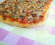 Pizza prosciutto e funghi-5