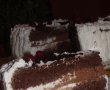 Tort de ciocolata si frisca-7