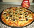 Pizza cu porumb si praz-4