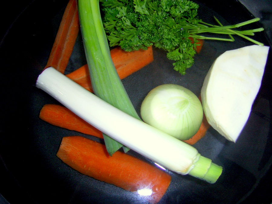 Supa verde de legume