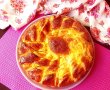 Plăcintă cu brânză dulce şi stafide „ Floarea soarelui”-4