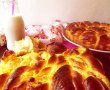 Plăcintă cu brânză dulce şi stafide „ Floarea soarelui”-7