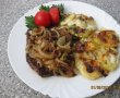 Zwiebelrostbraten(Friptura de vita cu ceapa prajita) si cartofi gratin-18