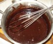 Prajitura cu crema de ciocolata si mere-9