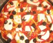 Pizza cu mozarella si ardei-2